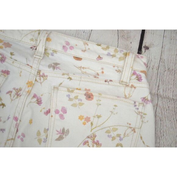JOE'S JEANS Women's The Scout Mid Rise Slim Boyfriend Jeans SIZE 26 Floral - Picture 4 of 8